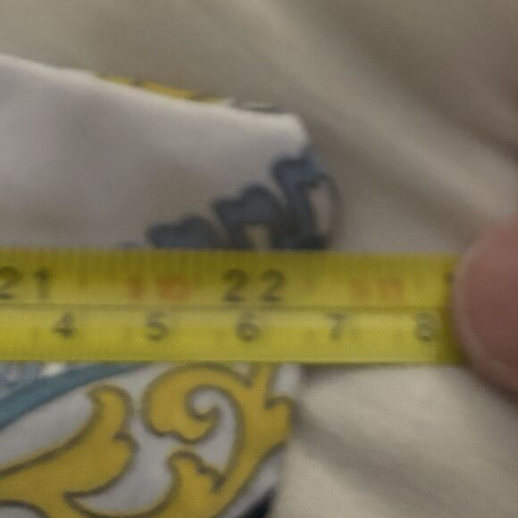 South Shore Fine Linens Premium Blue White Yellow King Pillow Cases-set Of 2 - Picture 3 of 5